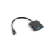 Lanberg AD-0006-BK video cable adapter 0.2 m VGA (D-Sub) Mini DisplayPort Black
