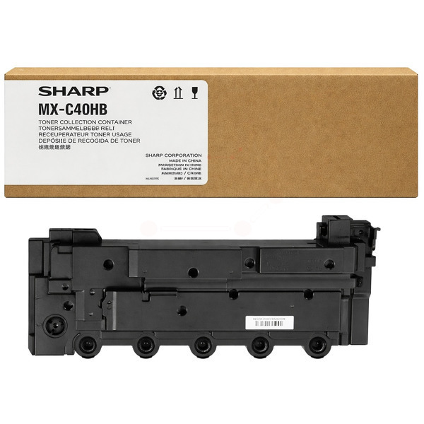 Sharp MXC-40HB Toner waste box. 25K pages for Sharp MX-C 357 F