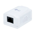 Monoprice 7090 network junction box Cat5e White