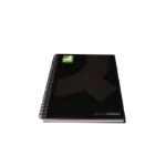 Q-CONNECT KF03729 writing notebook Black 160 sheets
