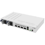 Mikrotik CRS504-4XQ-IN network switch Managed Fast Ethernet (10/100) Power over Ethernet (PoE) White