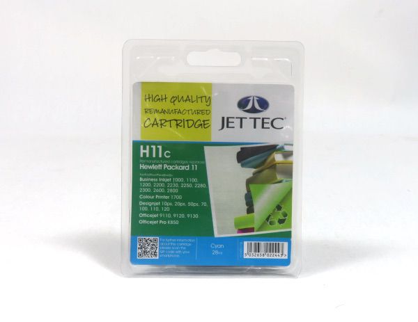 Image of DATA DIRECT HP C4836AE 11 Ink Cartridge Cyan Remanufactured