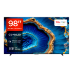 TCL C80 98C805K TV 2.49 m (98") 4K Ultra HD Smart TV Wi-Fi Black 1500 cd/m²