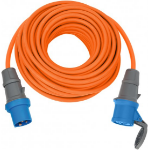 Brennenstuhl 1167650625 power extension 25 m 1 AC outlet(s) Indoor/outdoor Blue, Orange
