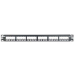 Panduit 24-port metal modular patch panel 1U