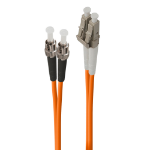 ALOGIC 5m LC-ST Multi Mode Duplex LSZH Fibre Cable 62.5/125 OM1