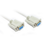 Konix Null Modem Cable DB9 F-F: 5m