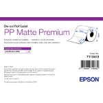 Epson PP Matte Label Premium, Die-cut Roll, 76mm x 51mm, 535 Labels
