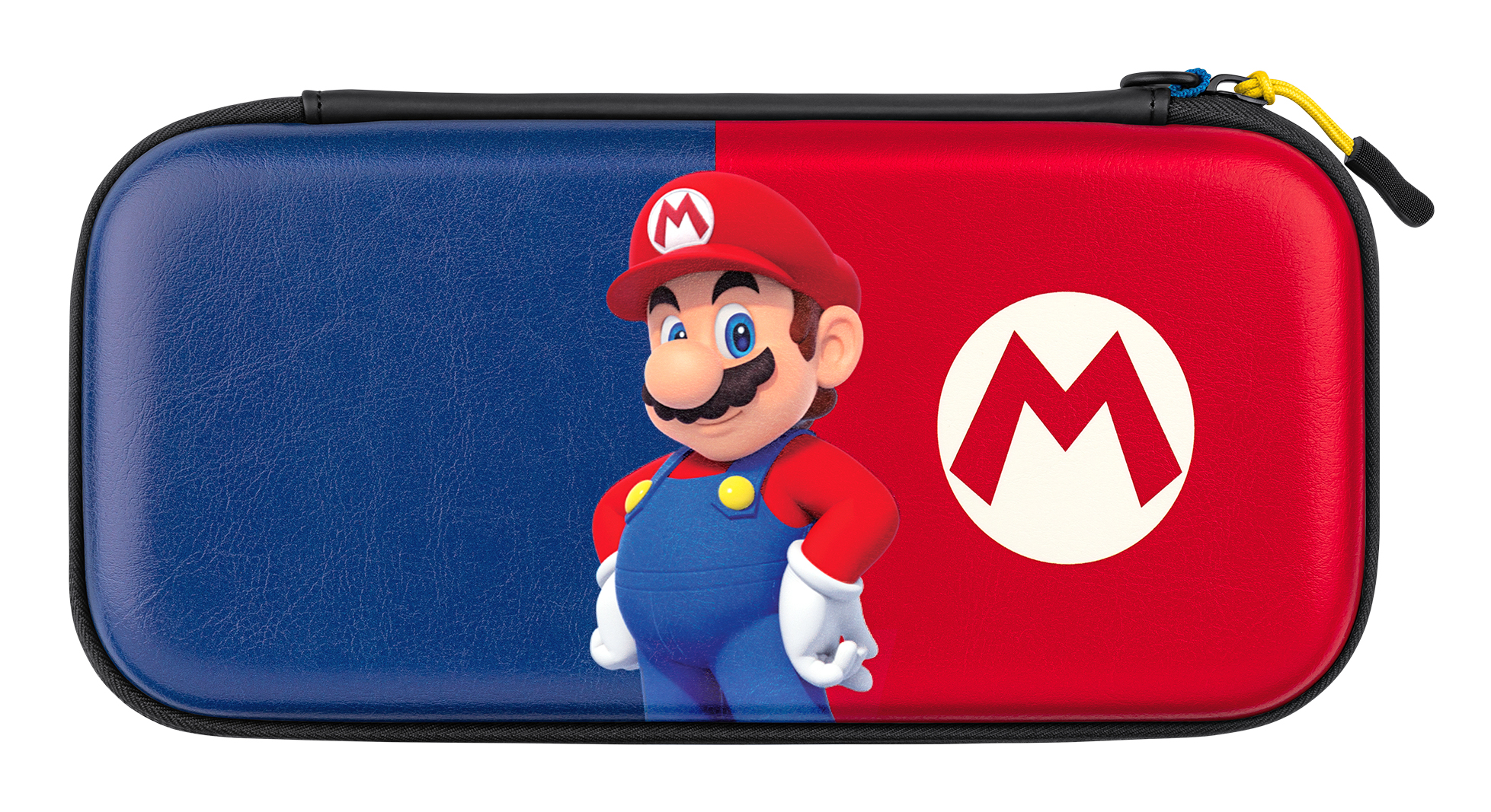 PDP Slim Deluxe: Power Pose Mario Hardshell case Nintendo Blue. Red