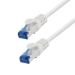 LogiLink Patch cable Cat.6A CCA S/FTP LSZH, white,  7,50 m, EconLine