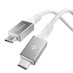 Spigen Essential EB10010CC USB-kabel USB 3.2 Gen 1 (3.1 Gen 1) 1 m USB C 5 Gbit/s 100 W Wit