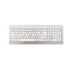 CHERRY STRAIT 3.0 keyboard USB German Silver, White