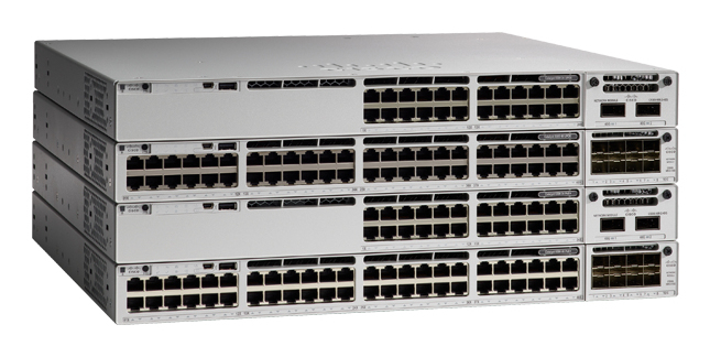 Image of Cisco Catalyst 9300 Managed L3 Power over Ethernet (PoE)