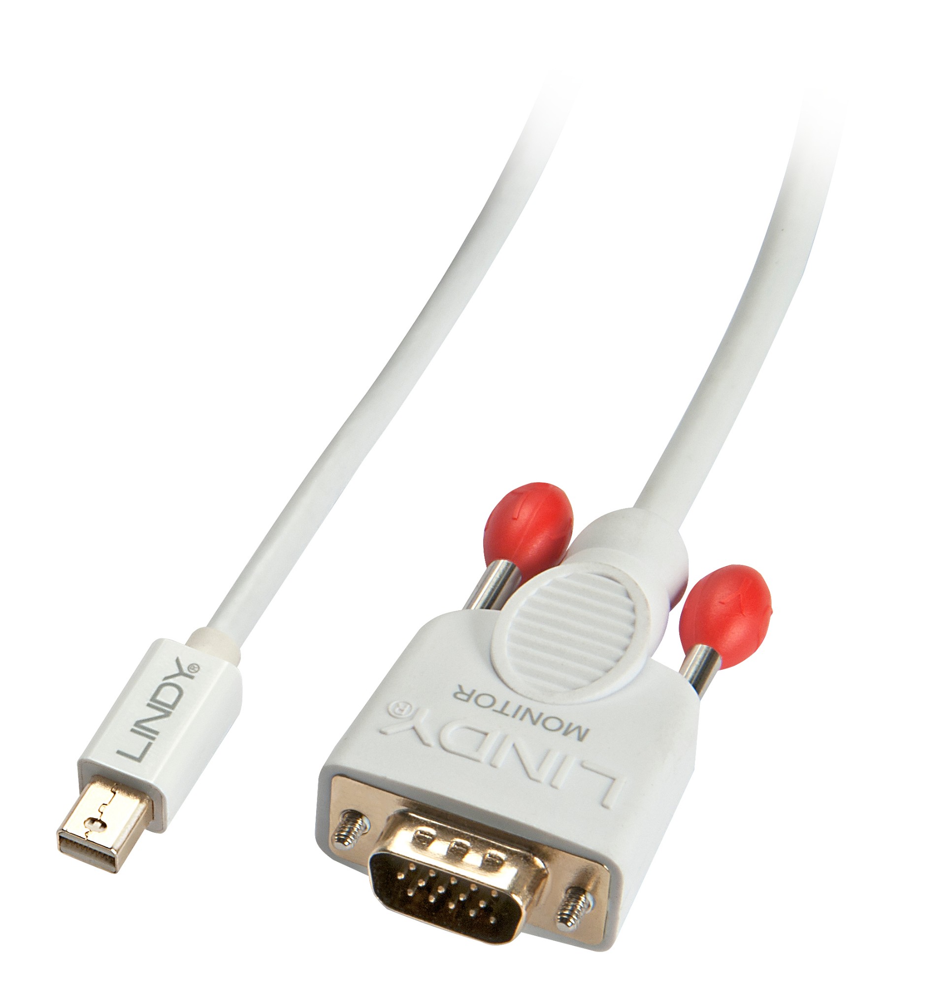 Lindy Mini DisplayPort to VGA Cable 1m, white