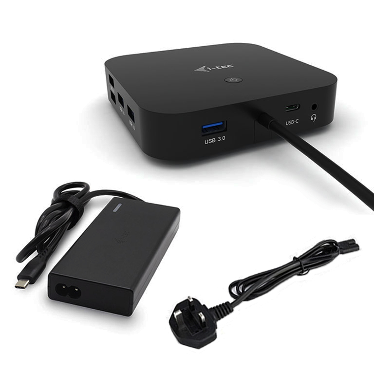 Image of i-tec USB-C Dual Display Docking Station with Power Delivery 65W +...