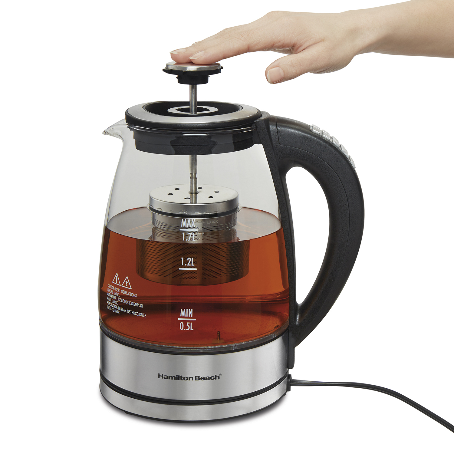 Hamilton Beach 40942 tea maker 1.7 L Hamilton Beach 1.7L Stainless Steel E