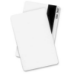 DataCard 597640-001 blank plastic card
