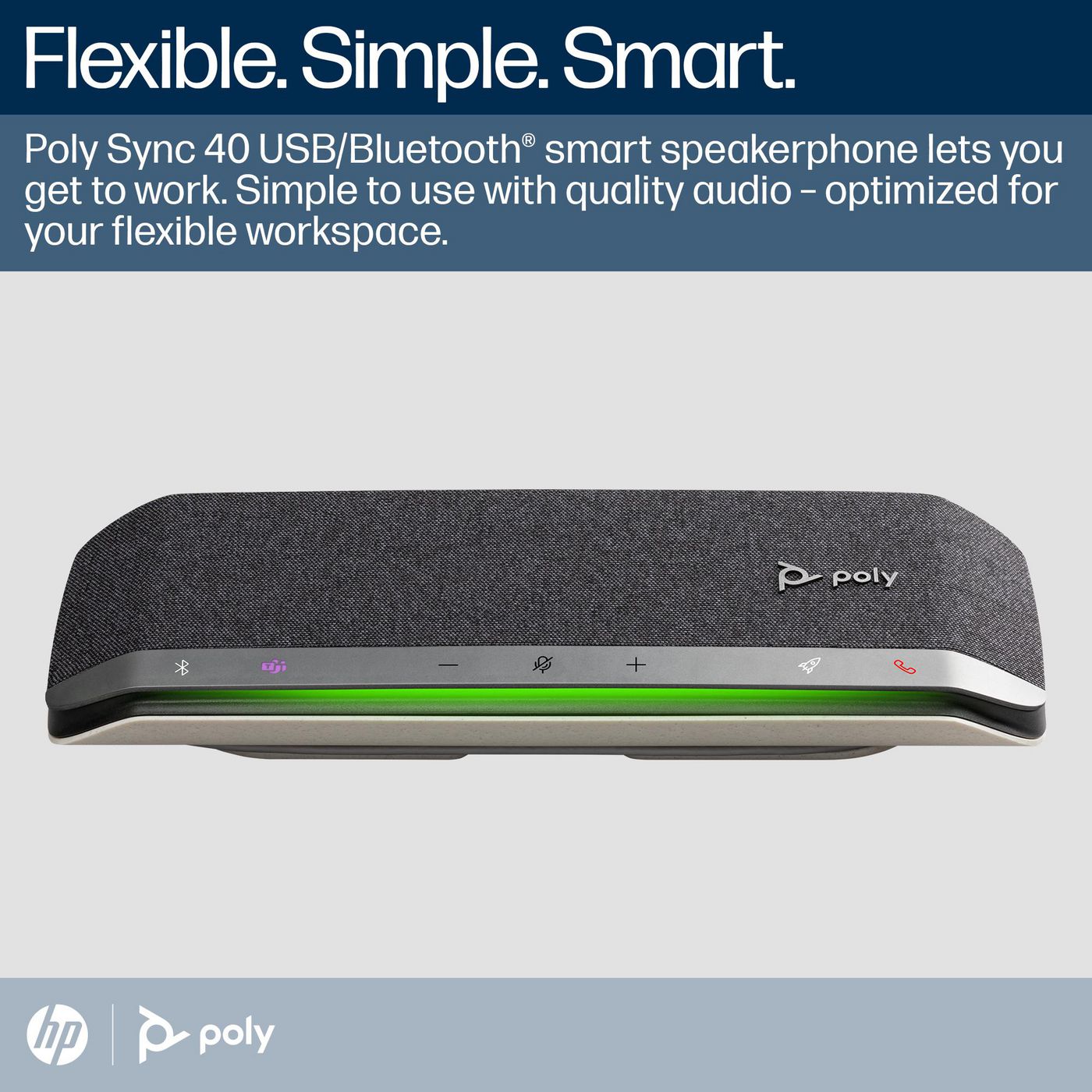 Image of HP Poly Sync 40+ spekerphone