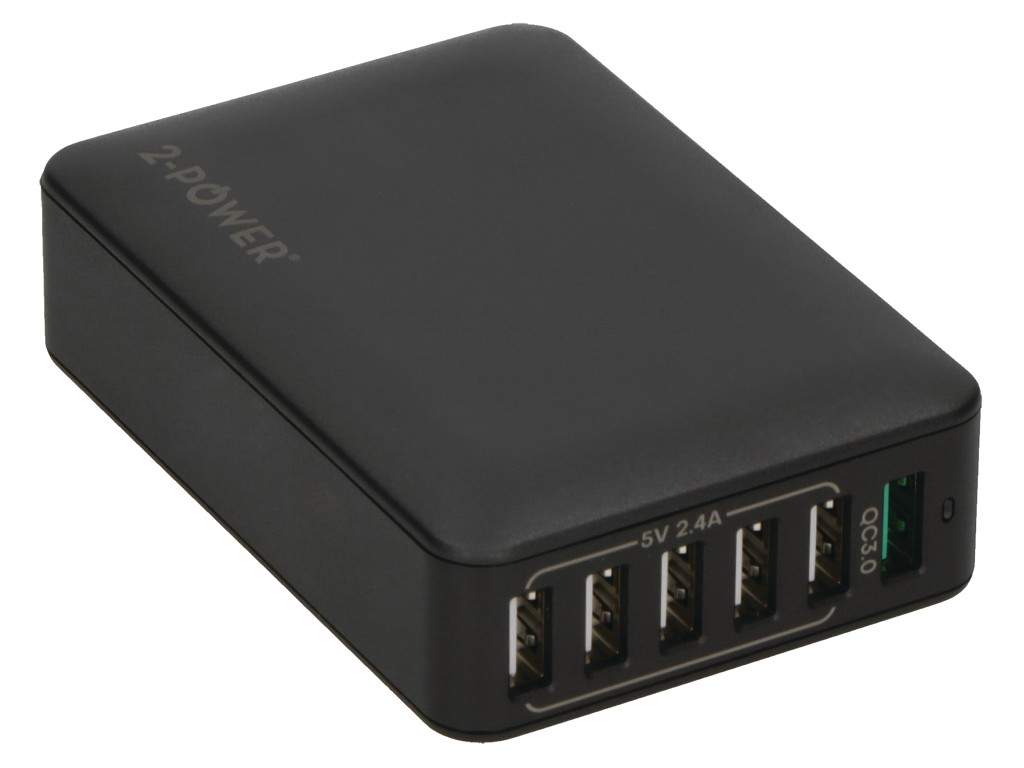 Image of 2-Power Multi-Port USB Charging Station 10A Max