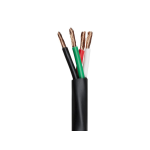 Monoprice 13713 audio cable 76.2 m Black
