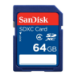 Sandisk 64GB SDXC memoria flash Clase 4