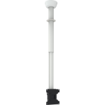 SmartMetals 072.3150W-122 tv-bevestiging 139,7 cm (55") Zwart, Wit