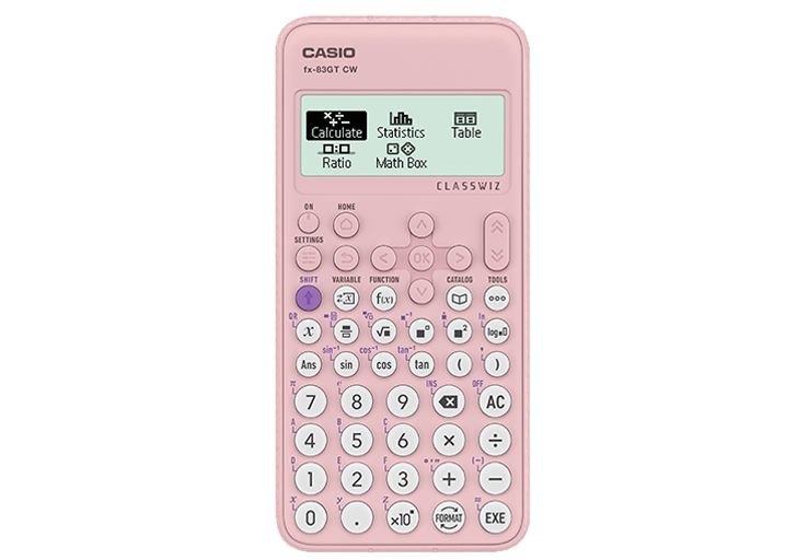 Casio FX83GTCW Pink Scientific Calculator