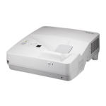 NEC UM352Wi-MP beamer/projector Projector met ultrakorte projectieafstand 3500 ANSI lumens 3LCD WXGA (1280x800) Wit