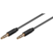 Microconnect AUDLL1.5 audio cable 1.5 m 3.5mm Black
