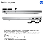 HP EliteBook 8 G1a 14 inch Notebook PC AMD Ryzen™ 7 PRO 250 Laptop 14" WUXGA 32 GB DDR5-SDRAM Wi-Fi 7 (802.11be) Windows 11 Pro AI PC Silver