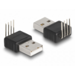 DeLOCK Adapter USB 2.0 Type-A male to 4 pin 90° angled