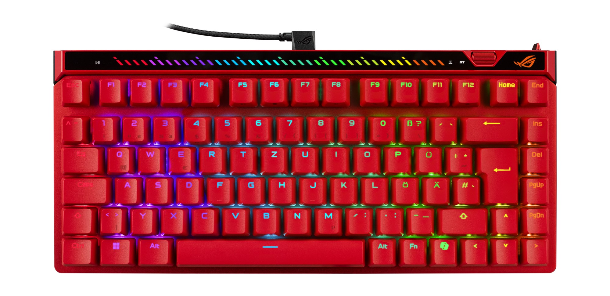 ASUS ROG Falchion Ace 75 HE keyboard Gaming USB QWERTZ Red