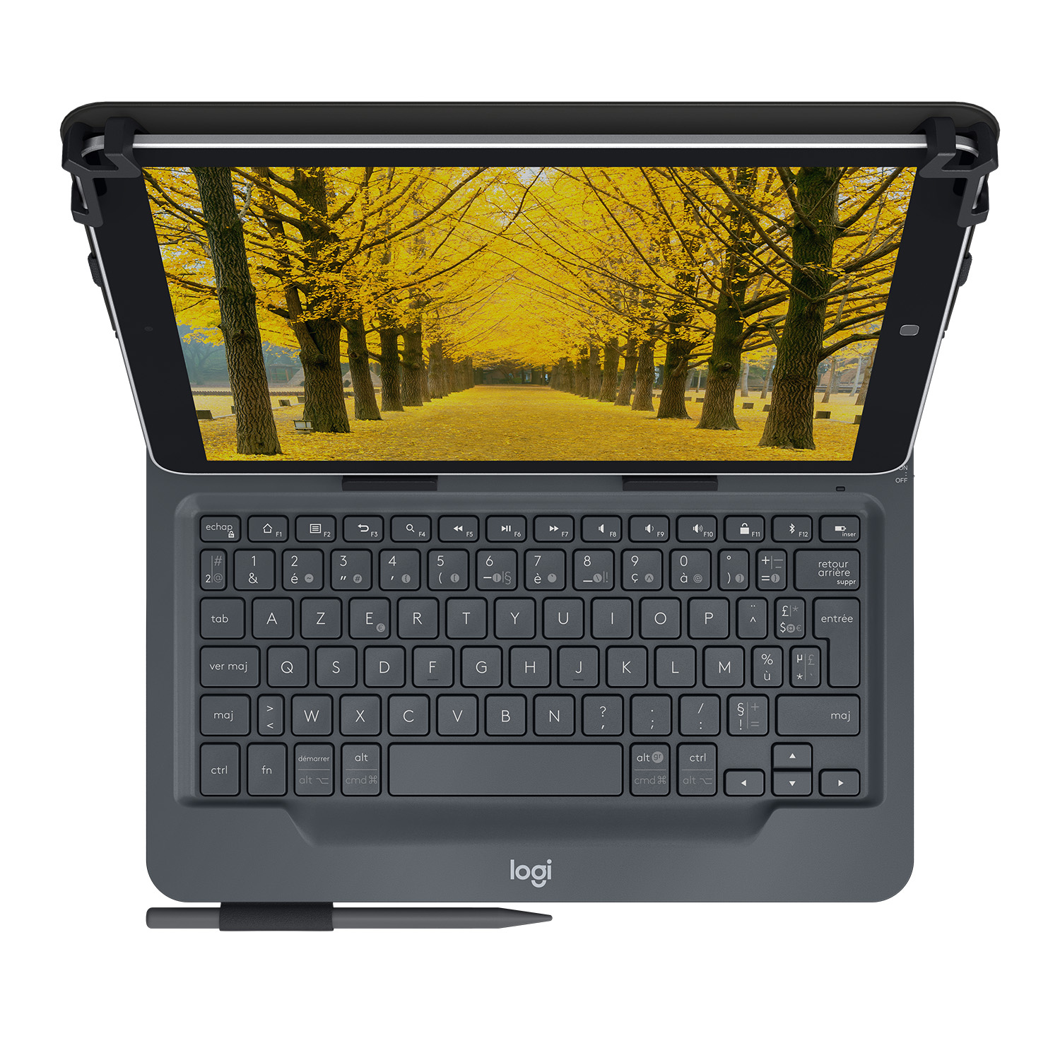 Logitech Universal Folio with integrated keyboard for 9-10 inch tablet