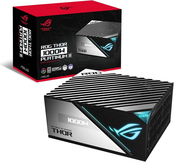 ASUS ROG THOR 1000P2-GAMING power supply unit 1000 W 20+4 pin ATX Black, Silver