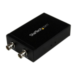 StarTech.com SDI2HD video cable adapter HDMI Type A (Standard) 2 x BNC Black