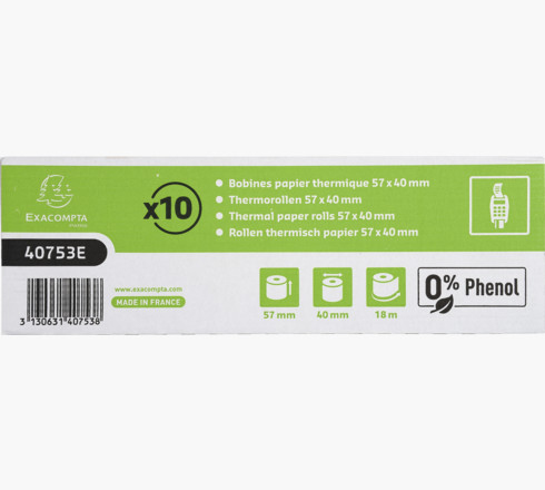Image of Exacompta 40753E thermal paper