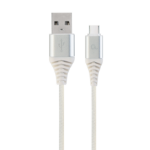 Gembird CC-USB2B-AMCM-1M-BW2 USB cable USB 2.0 1.8 m USB A USB C Silver, White