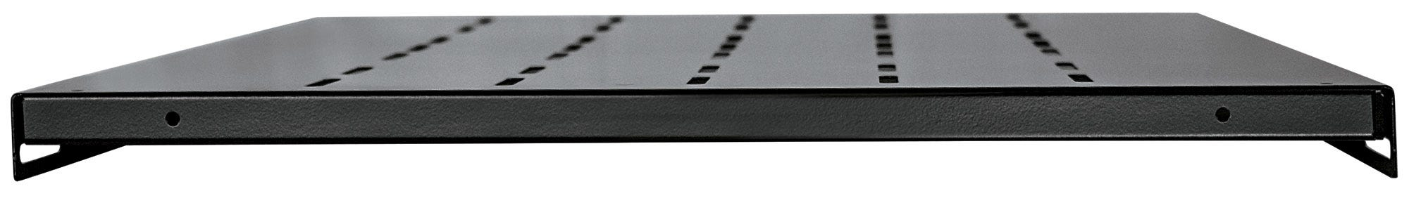 Intellinet 19" Fixed Shelf, 1U, 525mm Depth, Max 50kg, Black