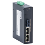 Barox PC-PIGE401C-S network switch Unmanaged L2 Fast Ethernet (10/100) Black Power over Ethernet (PoE)