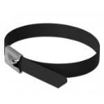 DeLOCK 18815 cable tie Steel Black 10 pc(s)