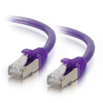 C2G 3ft Cat6 networking cable Purple 35.4" (0.9 m) S/UTP (STP)