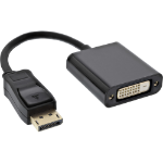 InLine DisplayPort Adapter Cable male / DVI-D 24+1 female black 0.15m