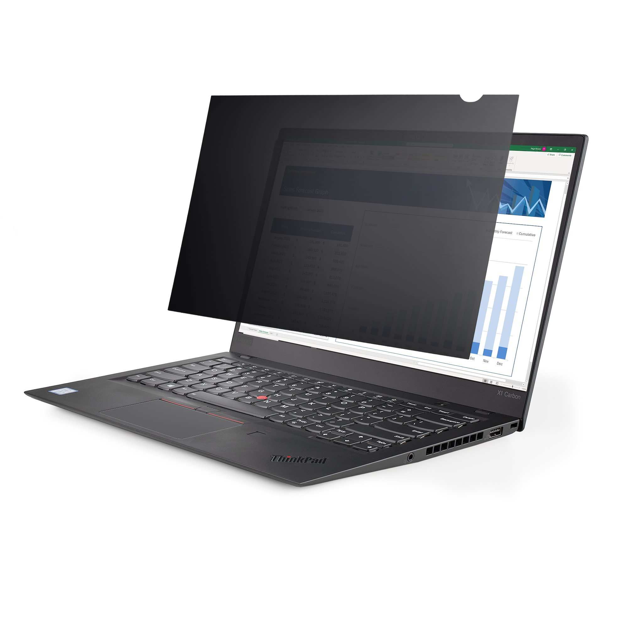 Image of StarTech.com 14in Laptop Privacy Screen - Anti-Glare Privacy...