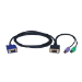 Tripp Lite P750-015 KVM cable Black 177.2" (4.5 m)