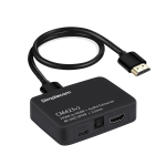 Simplecom CM423V2 video cable adapter HDMI + 3.5mm HDMI Black