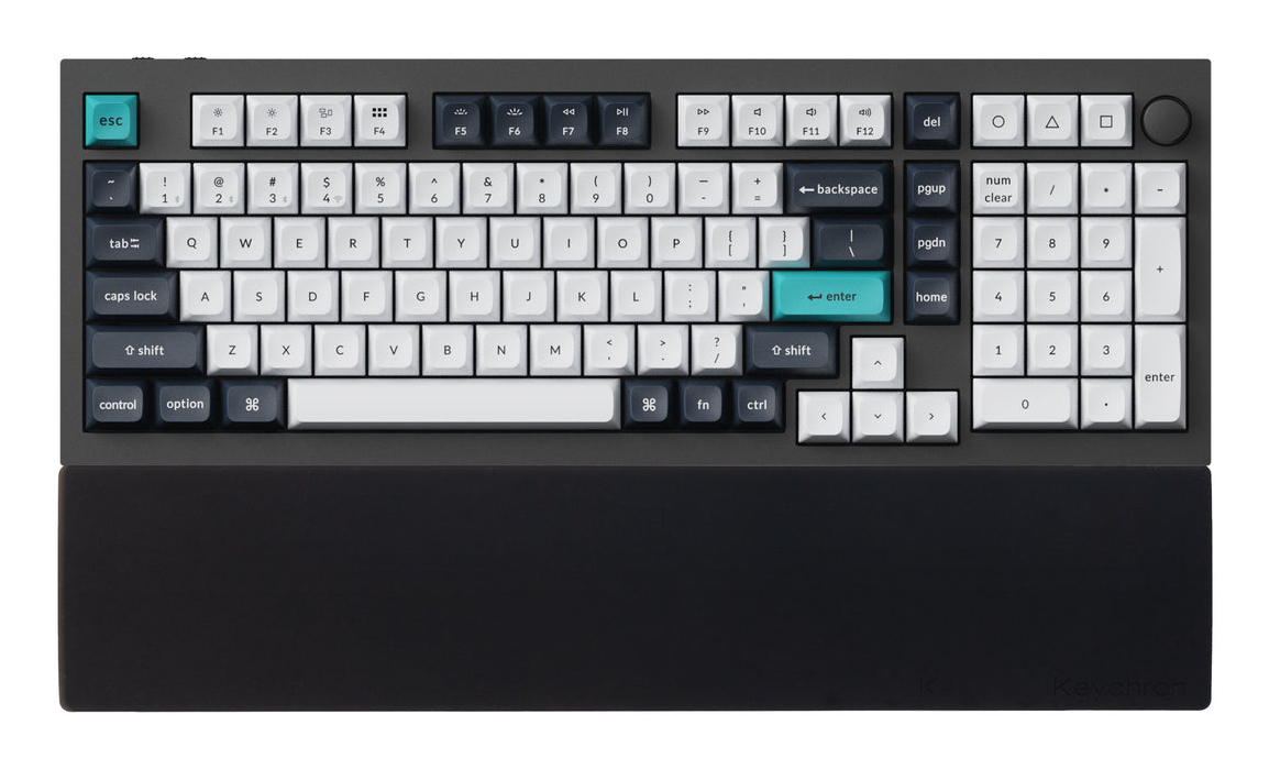PR55 BLACK PALMREST Q12/Q5PRO/L3