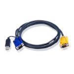 Aten 2L5203UP KVM cable 3 m Black