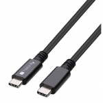 Techly 362602 USB cable 0.8 m USB4 Gen 3x2 USB C Black