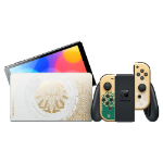 Nintendo Switch OLED The Legend of Zelda: Tears of the Kingdom Edition portable game console 17.8 cm (7") 64 GB Touchscreen Wi-Fi Gold, White