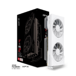 XFX Swift AMD Radeon RX 9070 OC White Dual Fan Gaming Edition with 16GB GDDR6 HDMI 3xDP, AMD RDNA™ 4 (RX-97SWFT2WQ)